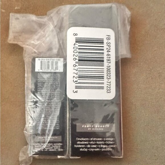 🆕 NWT Fenty Beauty Mutha Lova Semi Matte Lipstick Refill with Black Case - Picture 3 of 5